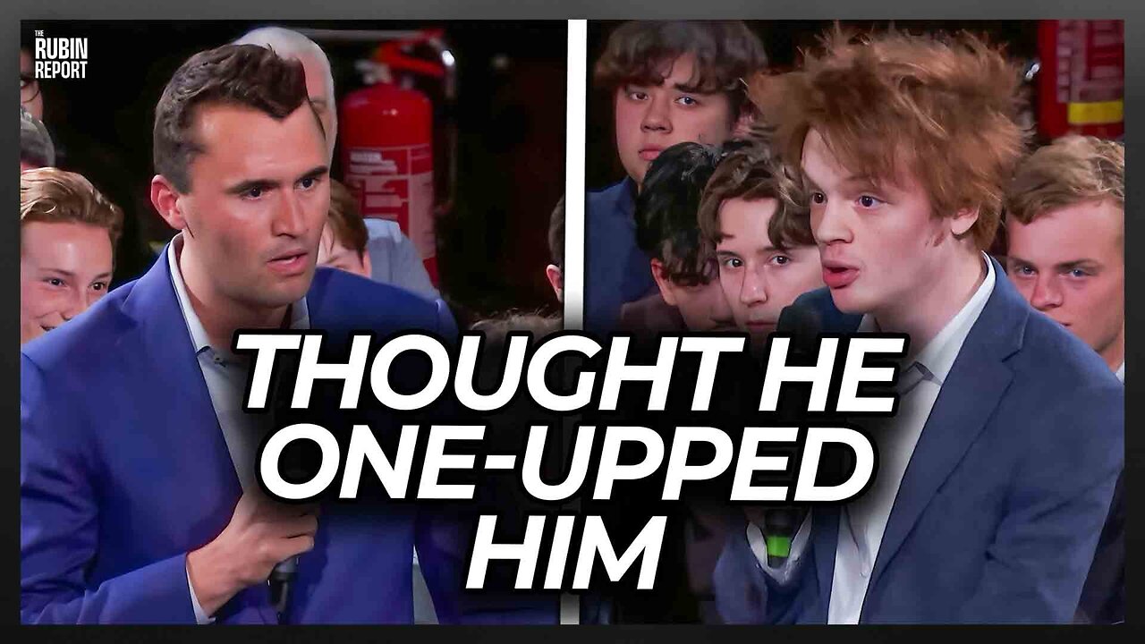 Student Actually Thought He Outsmarted Charlie Kirk, Until He Asked This