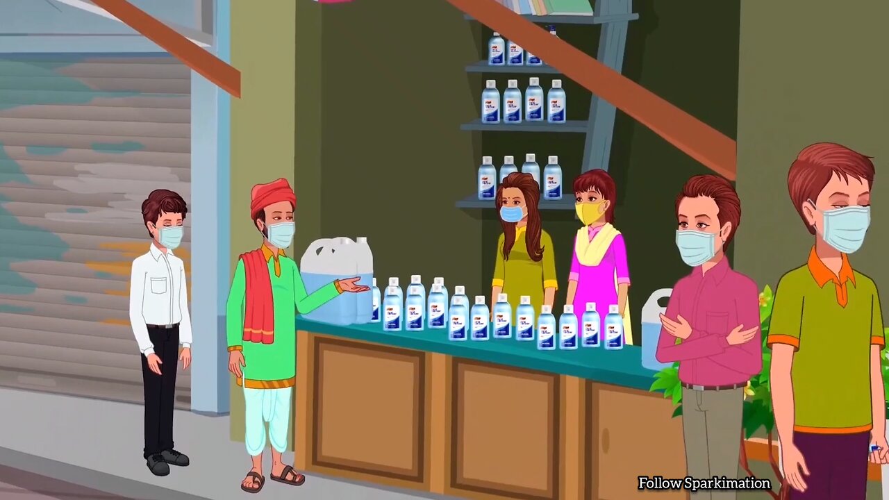 Lockdown Story: How a Village Boy Started a Sanitizer Business