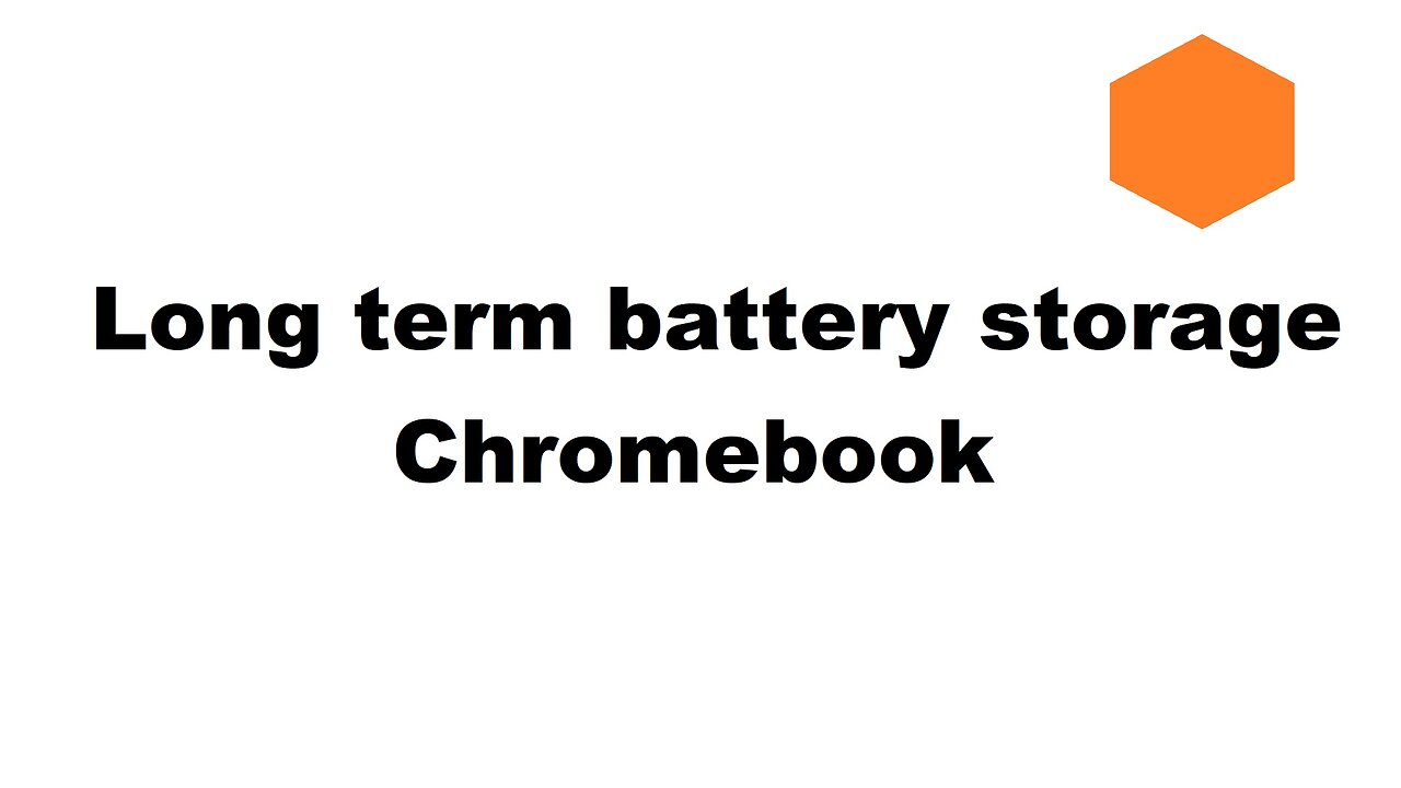 Chromebook long term battery storage - health protection