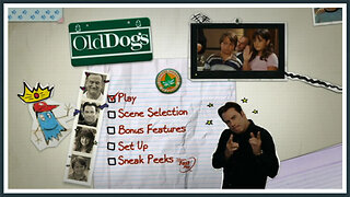 Old Dogs - DVD Menu