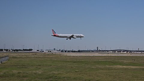 AMERICAN 2357 landing