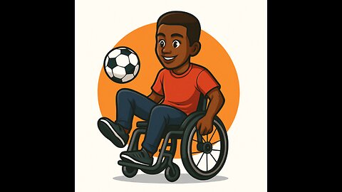 juggling a football while sitting in my wheelchair