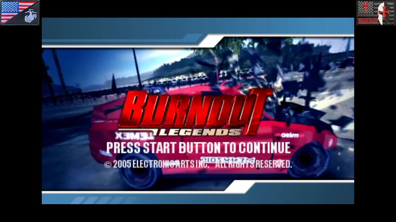 Burnout Legends (PlayStation Portable - Attract Mode) [NA Version of "バーンアウト: レジェンド"]