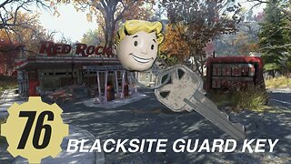 Fallout 76 Black site guard key, sugar Grove, locked door