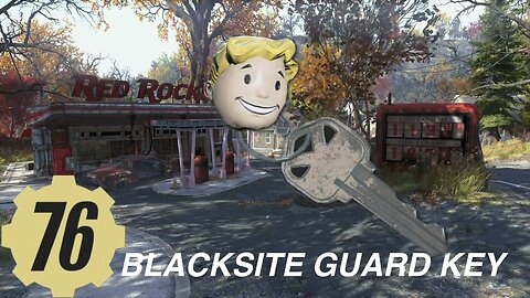 Fallout 76 Black site guard key, sugar Grove