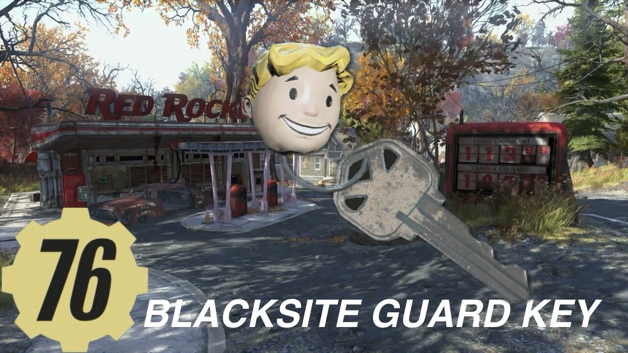 Fallout 76 Black site guard key, sugar Grove, locked door location guide