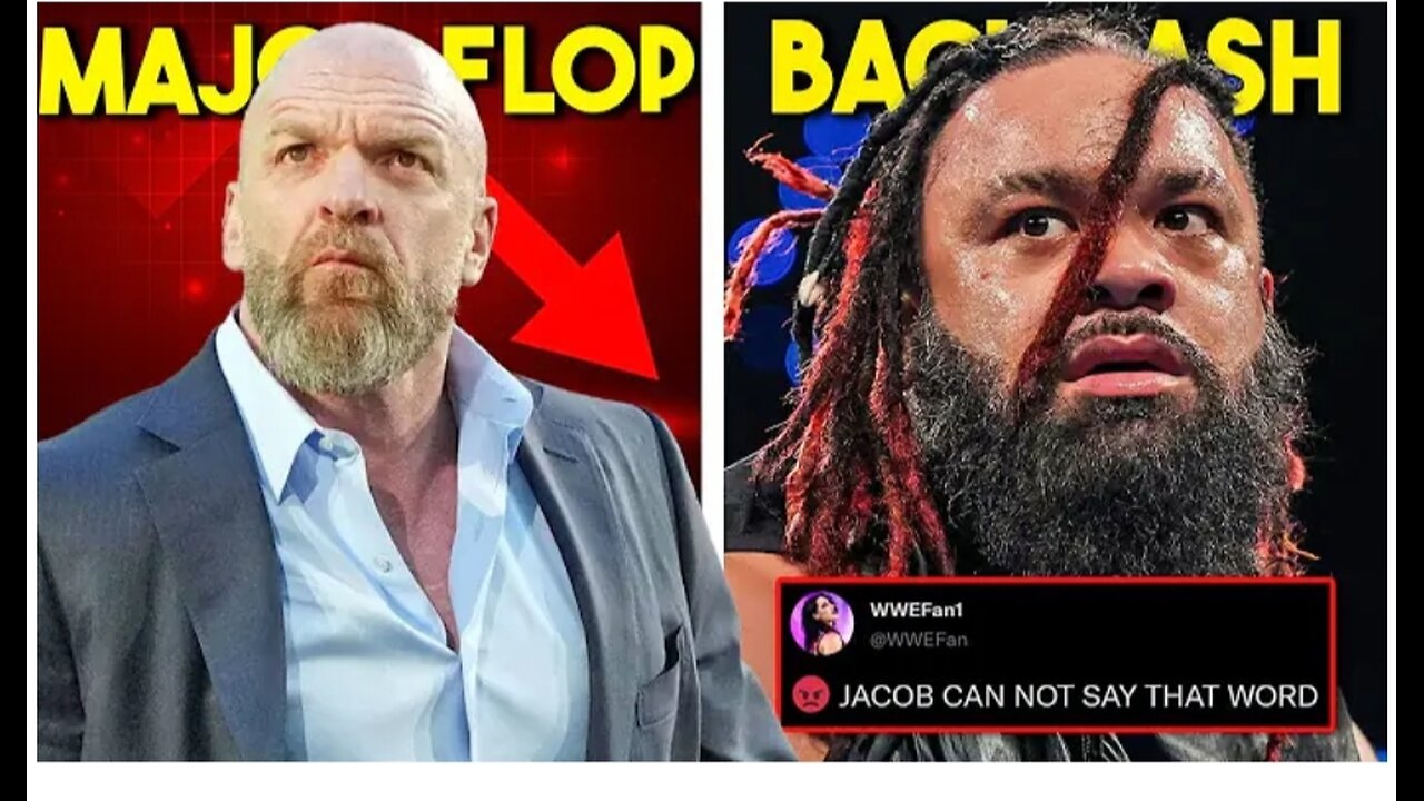 Triple H's FIRST MAJOR FAIL...JACOB FATU BACKLASH FOR N-WORD...