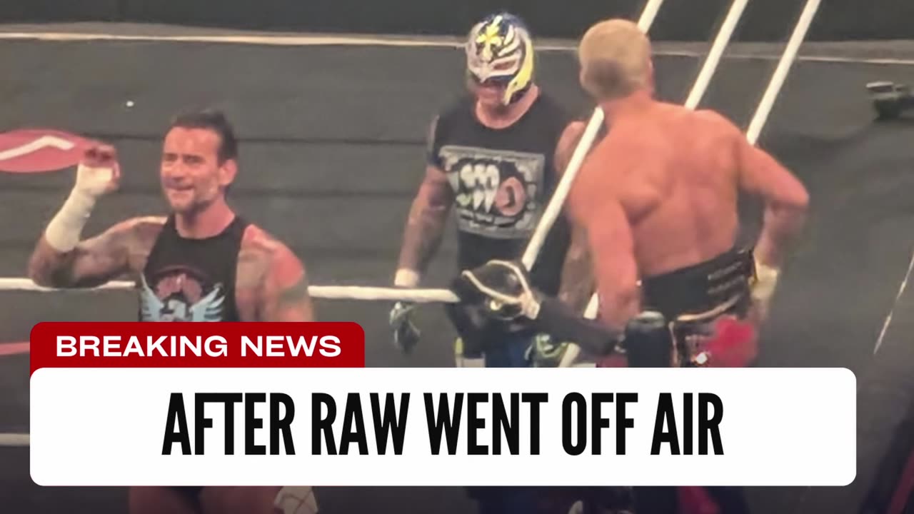 Match After Raw Went Off The Air