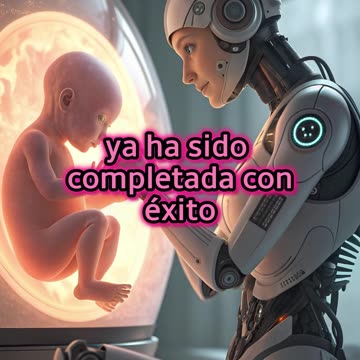 China presenta el primer robot capaz de gestar y dar a luz.