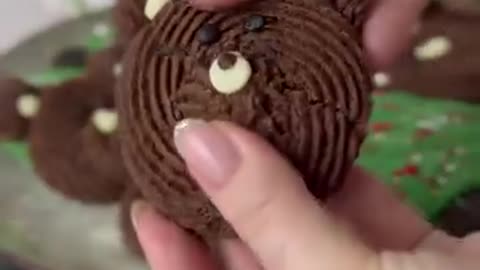 Венское печенье: мишки и елочки 🎄🐻