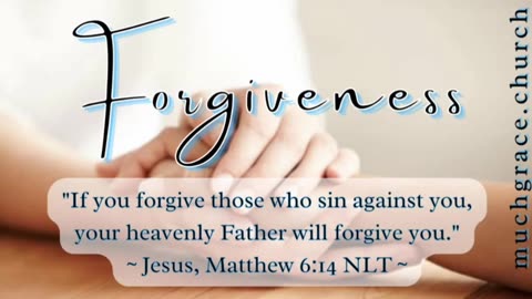 Forgiveness (1) What does it mean to forgive? | Claire Roberts