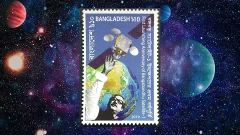 Astronomy and Space Stamps - Bangladesh