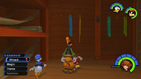 Kingdom Heart Final Remix Part 22 Shadow boss and Captain Hook Boss Fight