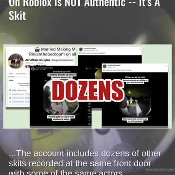 Fact Check: Ring Video Of Man Hooking Up With Mom Of Kid He Met On Roblox Is NOT Authentic -- Skit