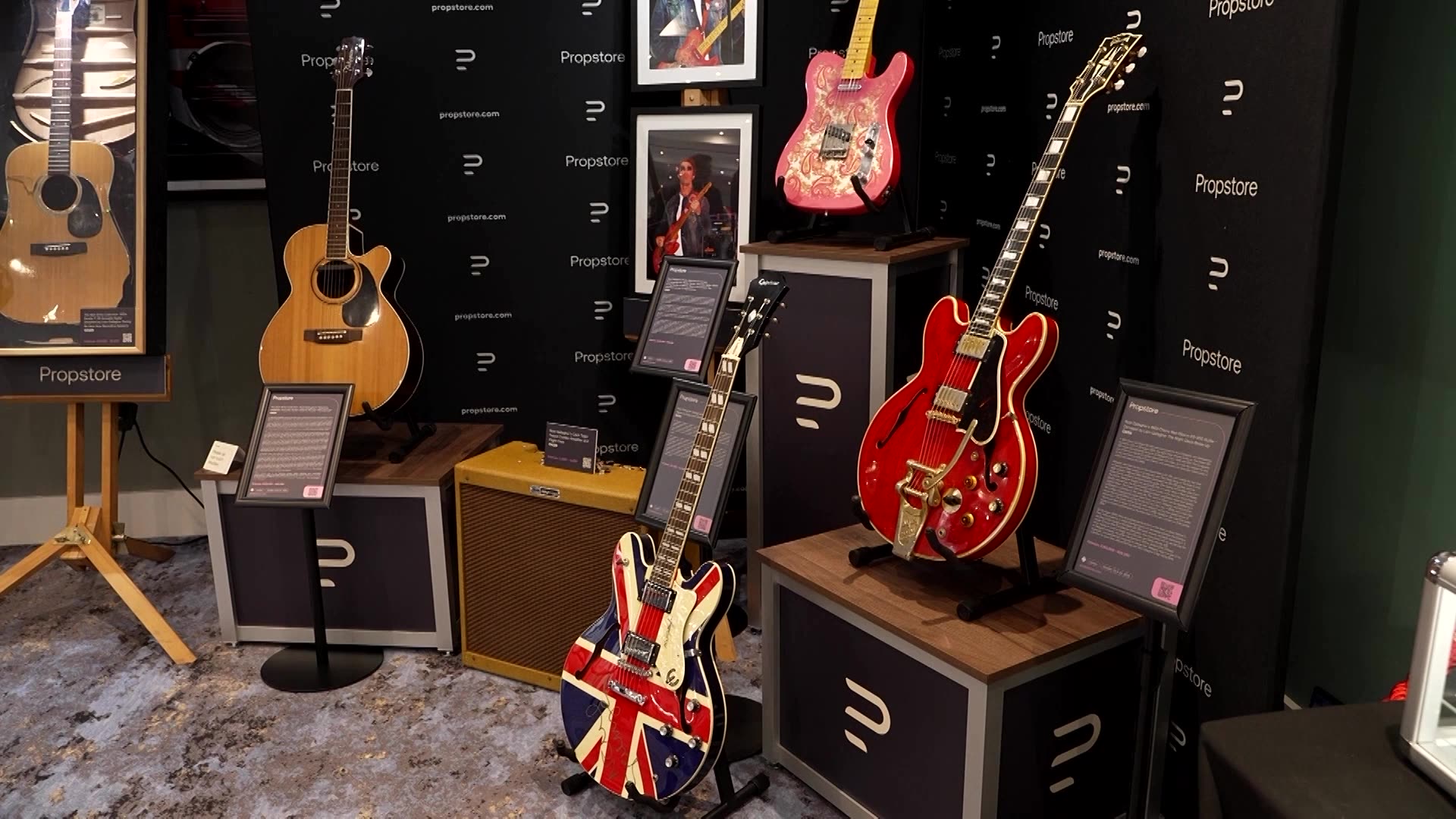 Oasis break-up guitar leads London music memorabilia auction