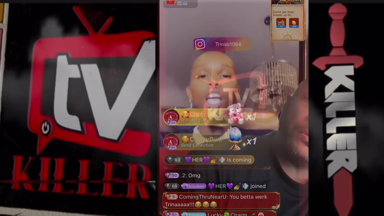 SUPA & TRINA B GOES DARK ON EACH OTHER THIS SHIT CRAZY