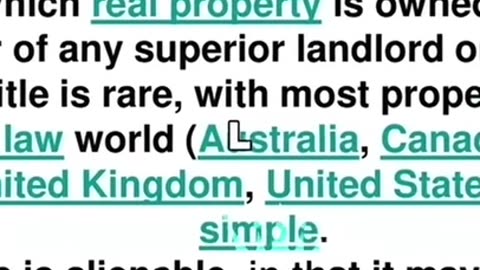 The Secret Title That Makes Property Untouchable: The Hidden Truth About Allodial Ownership