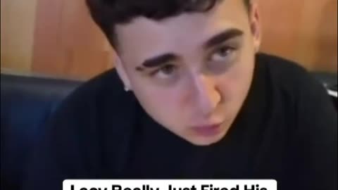 Lacy really just fired his cameraman after he ate some of his food