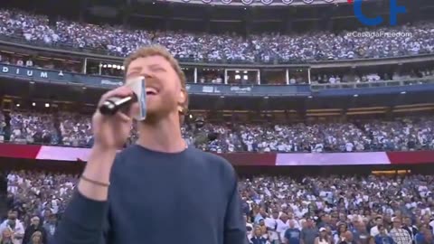 JP Saxe Changes Canadian Anthem During Dodgers vs Blue Jays Game