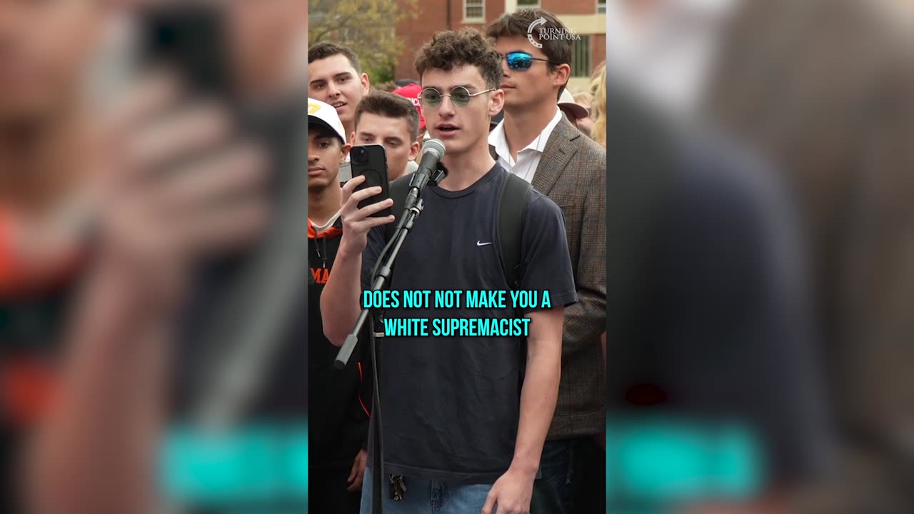 Kid’s Dad Calls Charlie Kirk a WHITE SUPREMACIST?! 😳