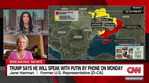Trump says he will speak with Putin on the phone Monday