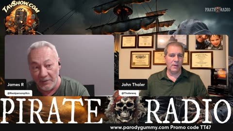 Pirate Radio Happy Friday! 06/13/25/ ParodyGummy.com Promo: TT47