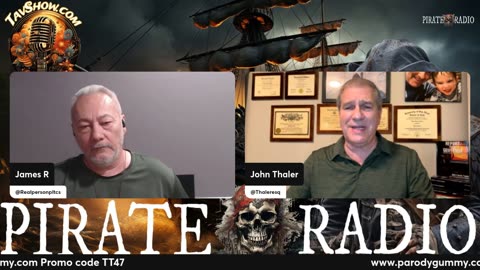 Pirate Radio Happy Friday! 06/13/25/ ParodyGummy.com Promo: TT47