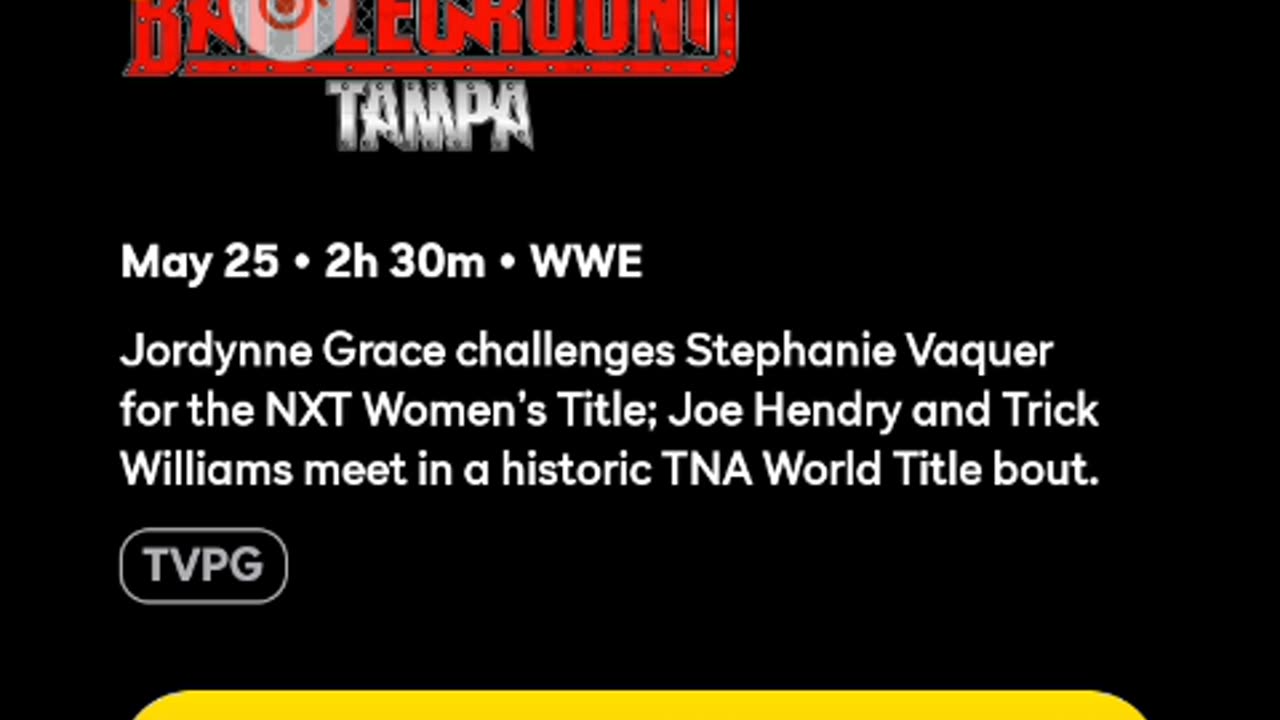 NXT BattleGround 2025