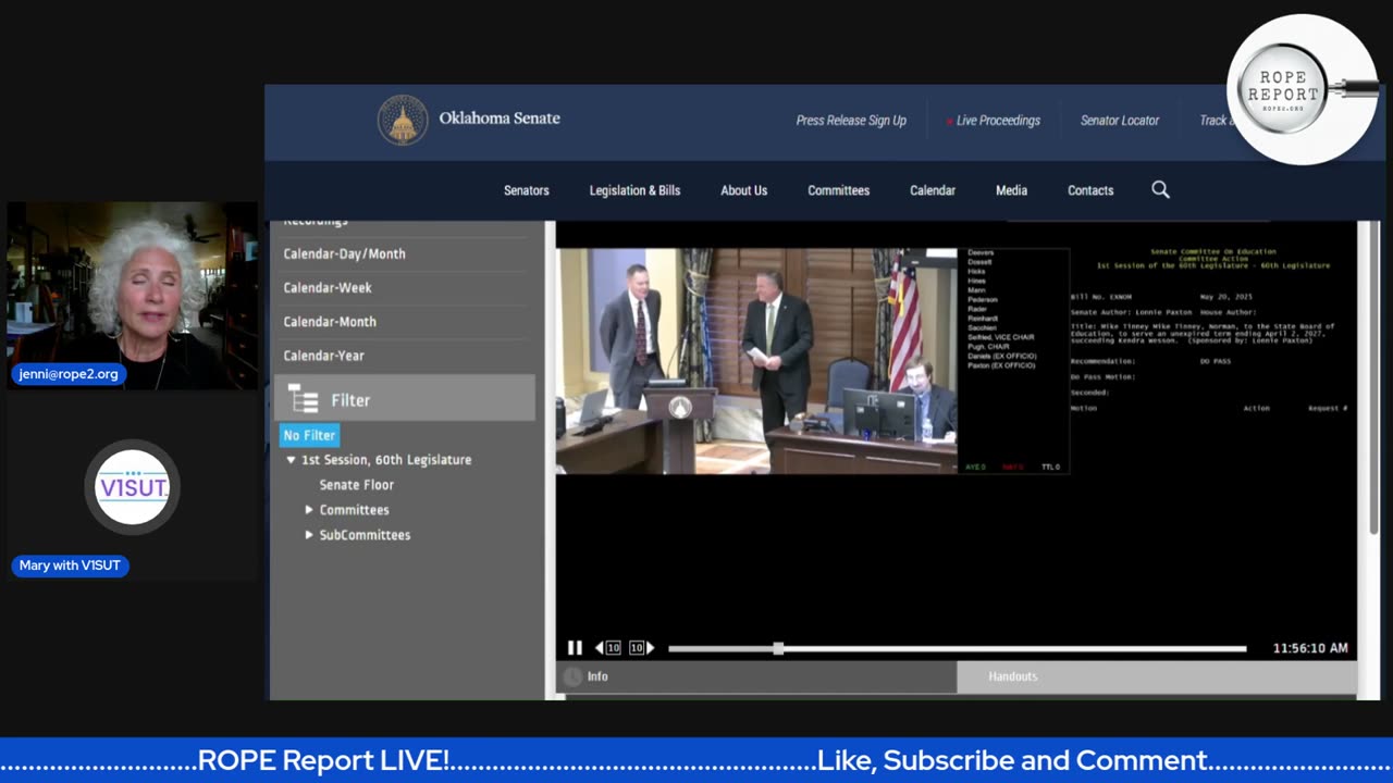 The OK State School Board Shakeup Over Political Drama Or Something Else - with 'Mary' of V1SUT