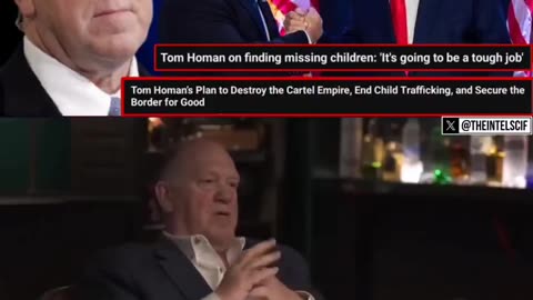 Tom Homan and the FIGHT to END CHILD TRAFFICKING