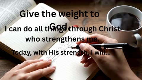 When You Feel Overwhelmed | Philippians 4:13 | Rely on His Strength, Not Your Own