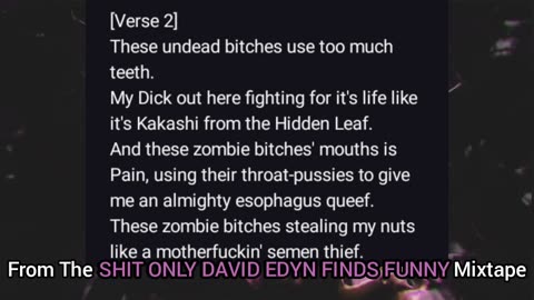 🟢 Evil Head | (Song 9 of the SHIT ONLY DAVID EDYN FINDS FUNNY Mixtape)