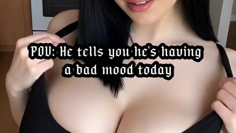 Let's change that mood 😇