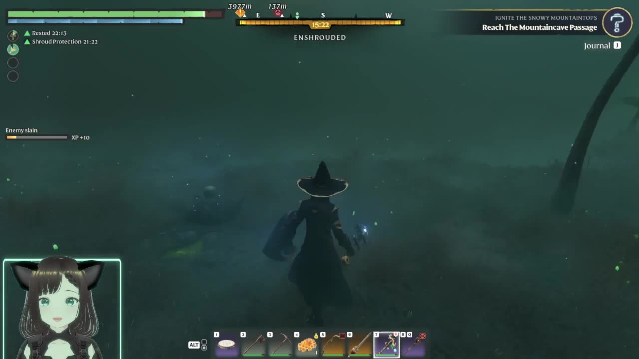 BaBa Core in #Enshrouded #Vtuber #Gamergirl