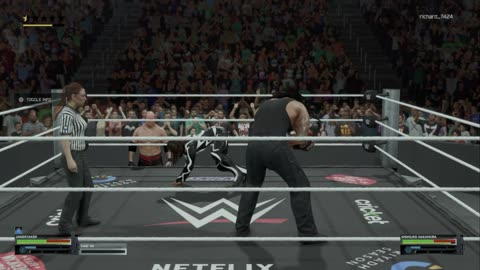 wwe 2k25 149 universe Undertaker VS Shinsuke Nakamura