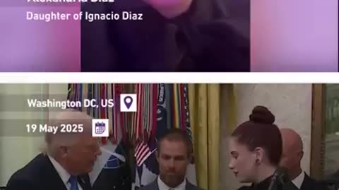 US woman goes viral over interaction with Trump