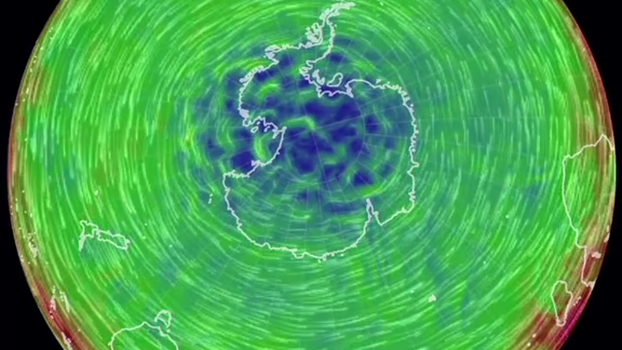 Southern Hemisphere Counterclockwise Rotation