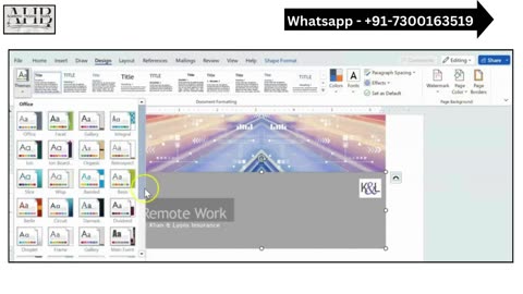 Shelly Cashman Word 365/2021 | Modules 1-3 SAM Capstone Project 1b | K&L Insurance