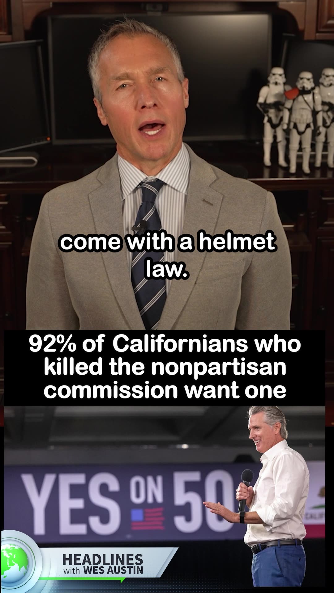 92% of Californians who Axed the nonpartisan commission want one