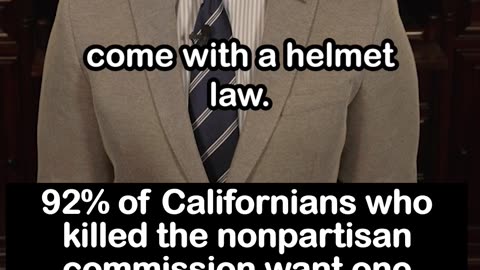 92% of Californians who Axed the nonpartisan commission want one