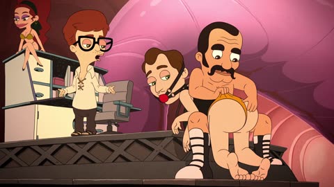 Big Mouth - 01x10 - Pornofuga Spanking Scene 3