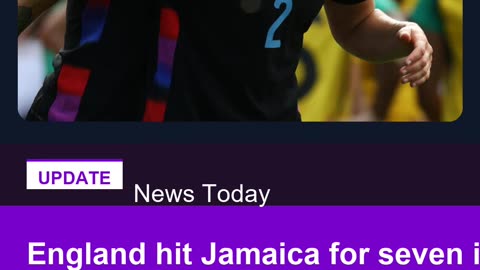 England hit Jamaica for seven in perfect Euros preparation