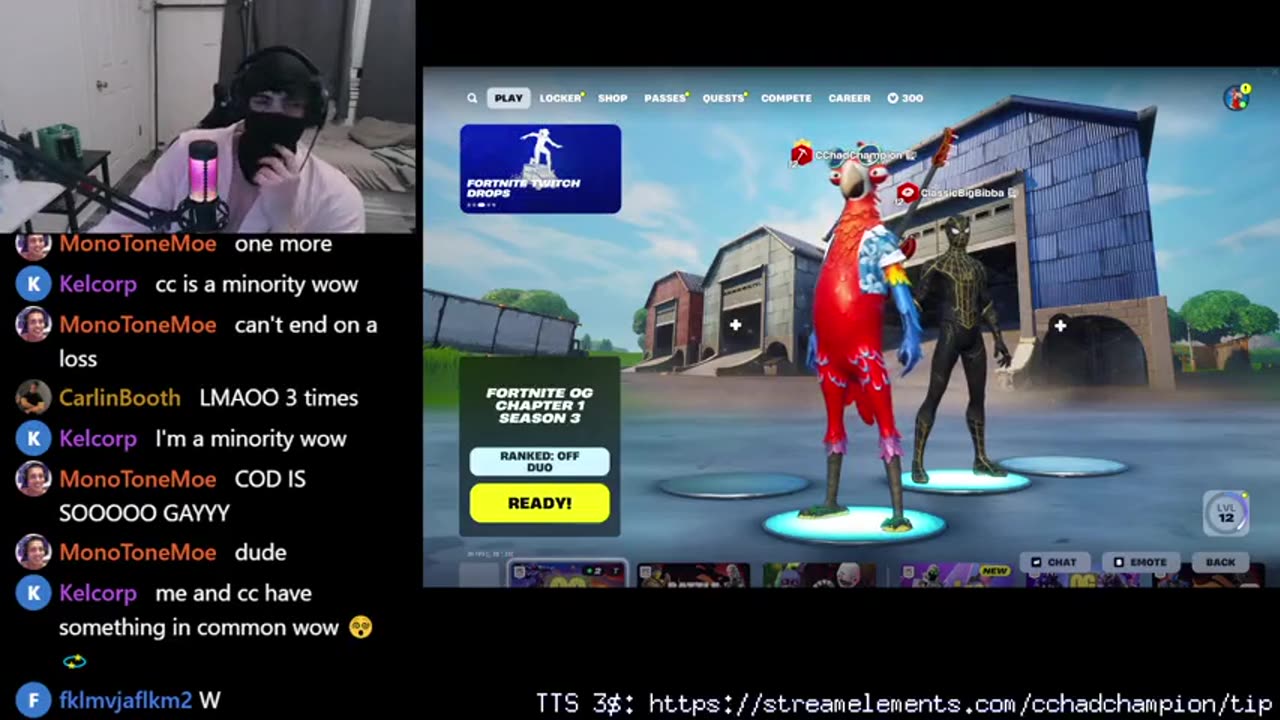 ChadChampion and Nick play Fortnite