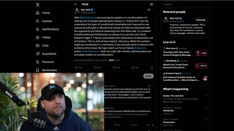 Kirk Cameron Doubles Down on Conditionalism — Why He Rejects ECT