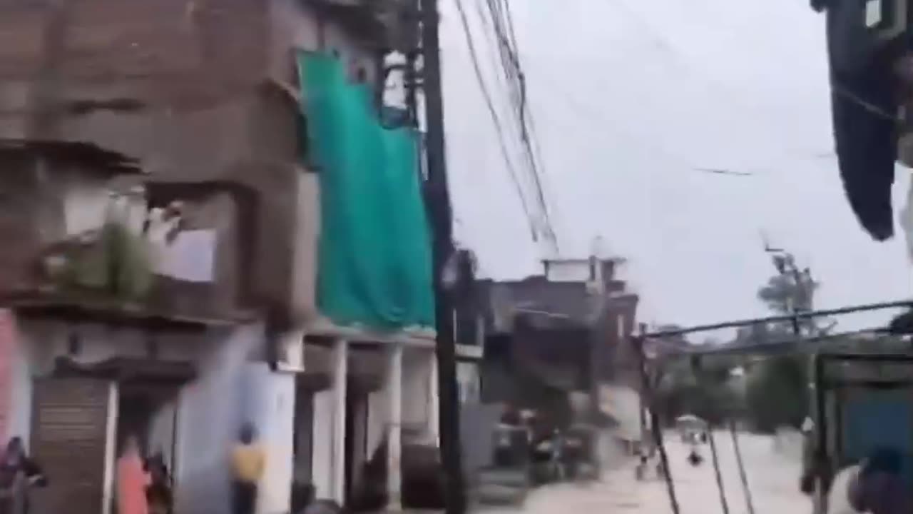 causing severe FLOODING in Chitrakoot, Madhya Pradesh, India