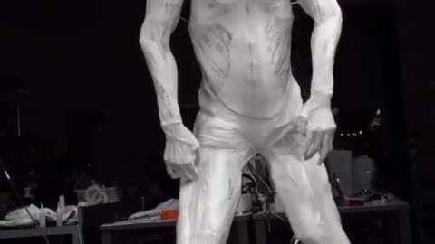 Clone Robot With 206 Synthetic Bones