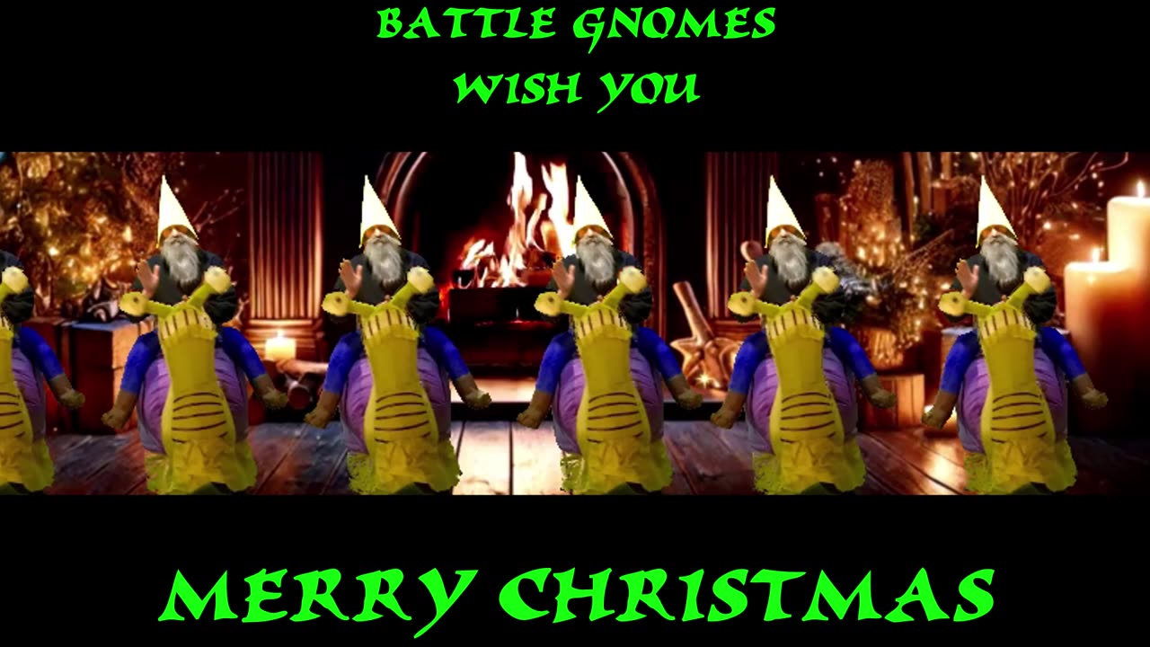 Battle Gnome 2025 Merry Christmas