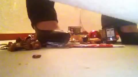 Candid Black High Heels Crush Christmas