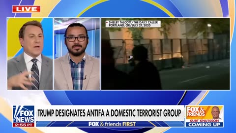 Trump labels Antifa a ‘domestic terrorist organisation’