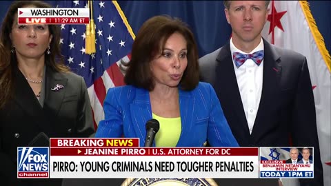 🚨 “All I want to do is clean up DC. That's why the president put me here." - Jeanine Pirro